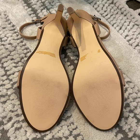 Abound Nude 3” heels - size 10 - Picture 4 of 4
